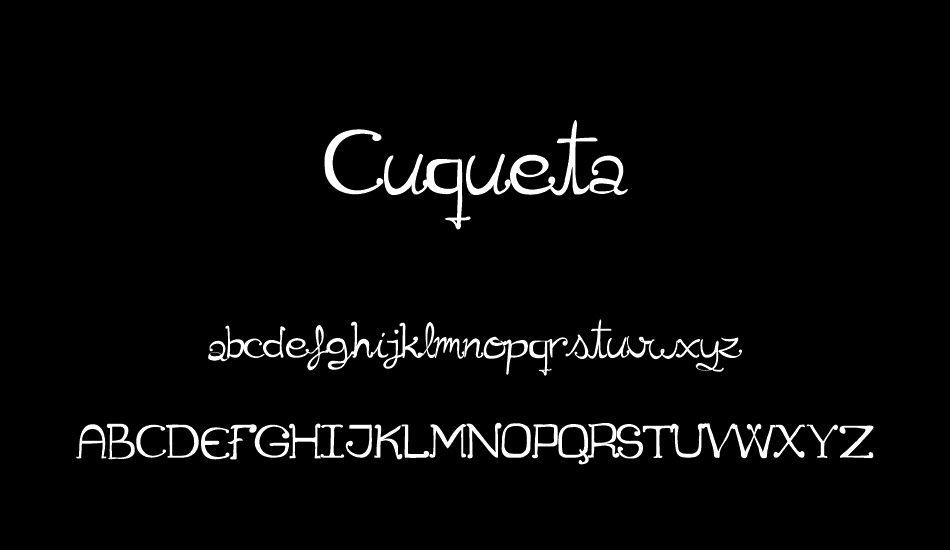 Cuqueta font