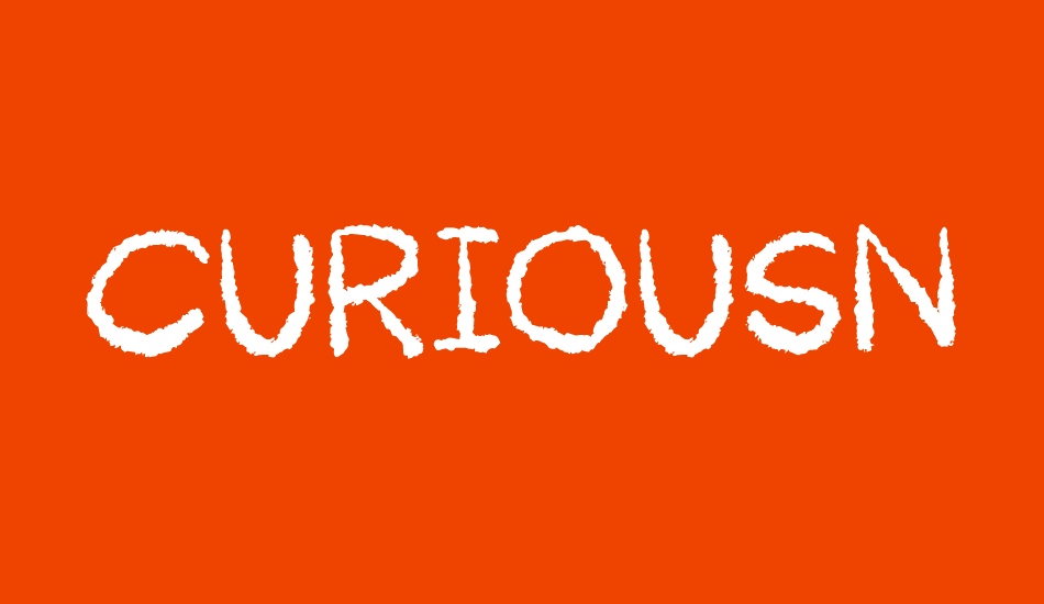 Curiousness DEMO font big