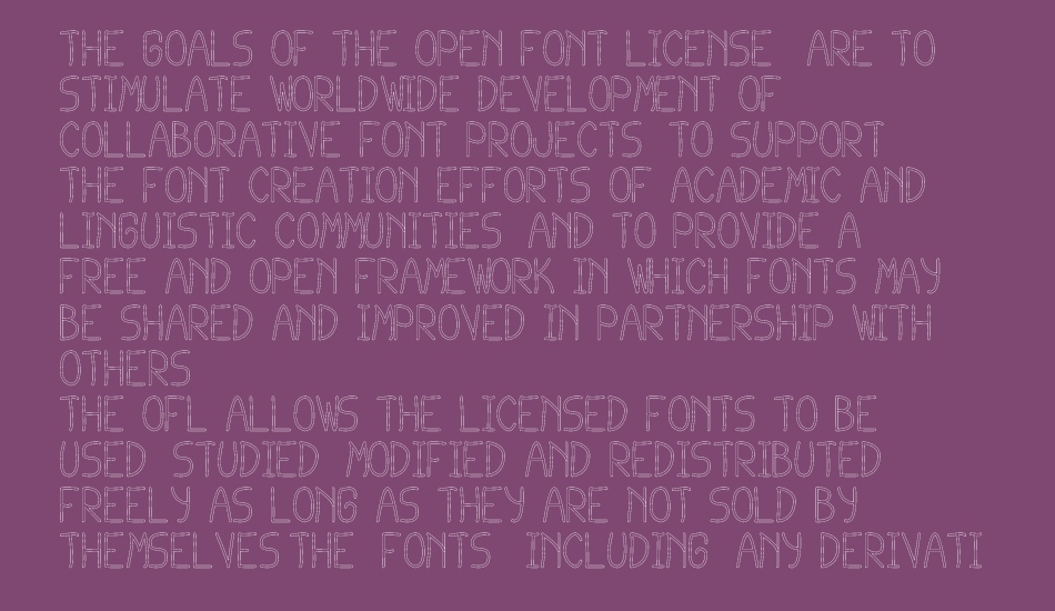 cursi extra tfb hollow font 1