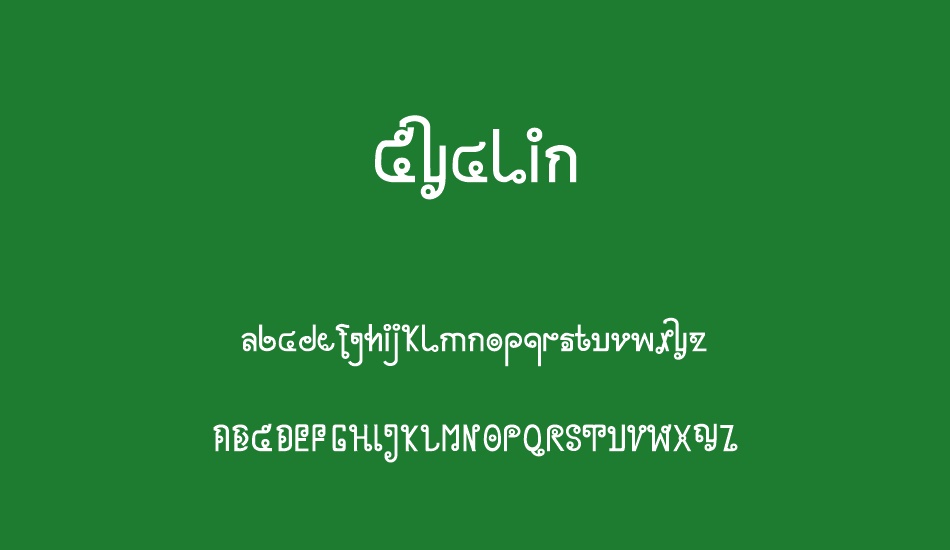 Cyclin font