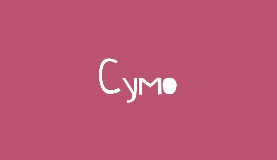 Cymo font big