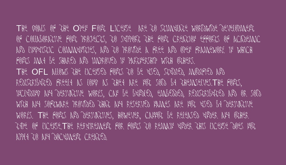 Cyprian font 1