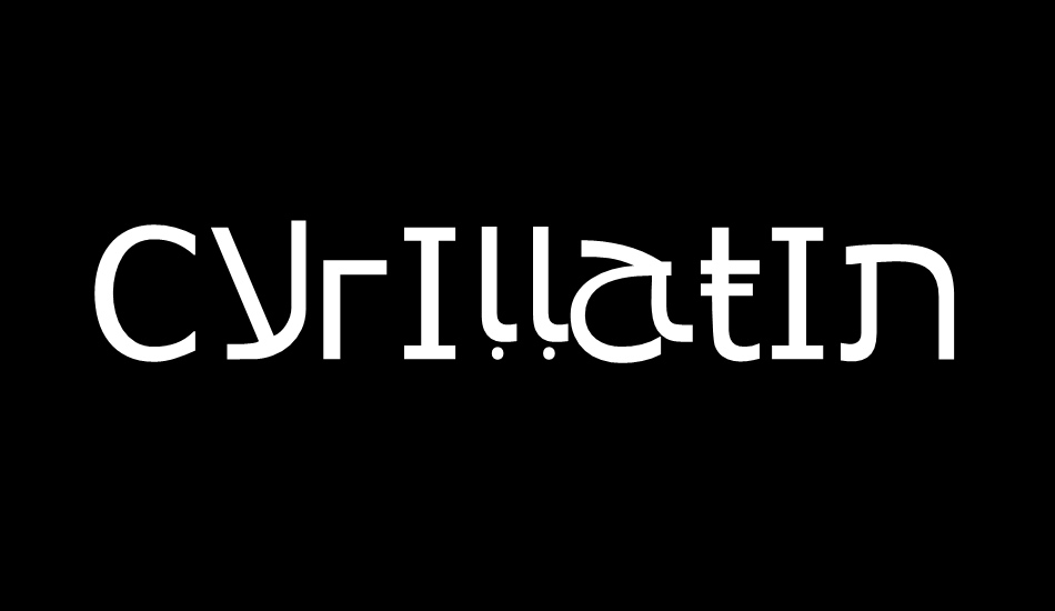 Cyrillatina font big