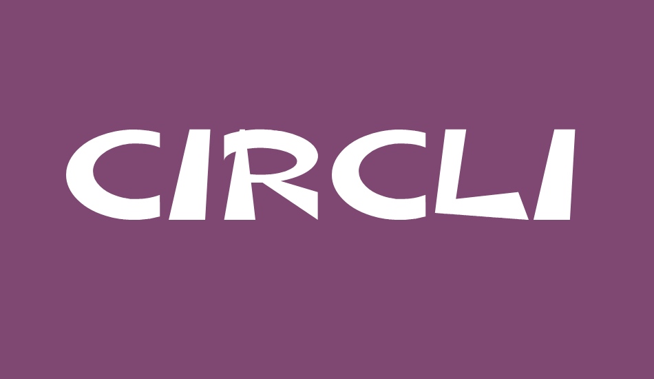 CIRCLINE font big