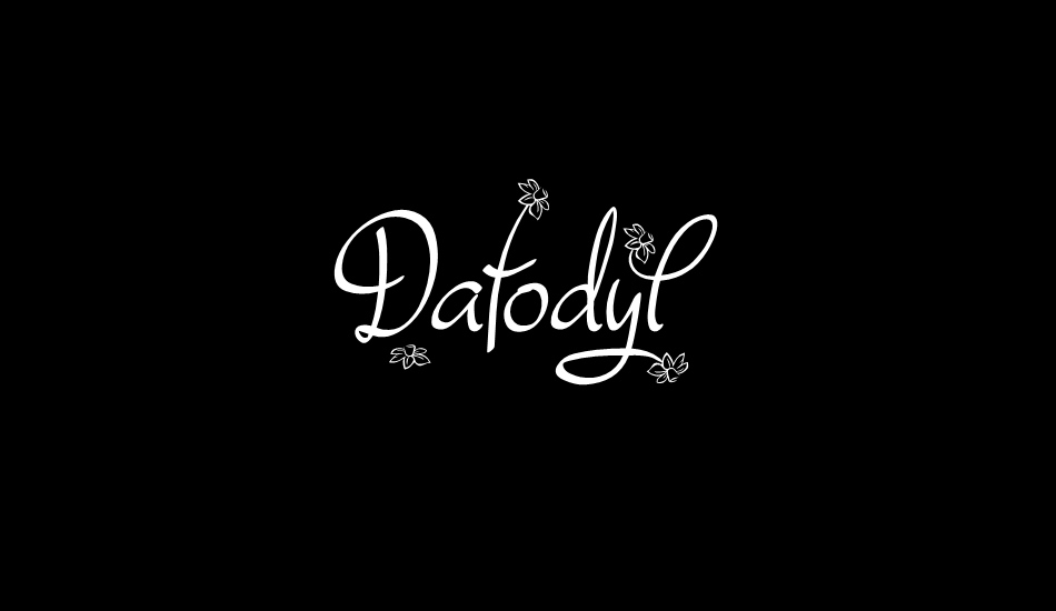 Dafodyl font big