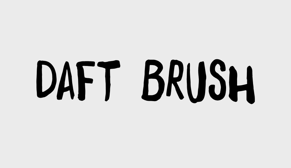 how to download daft brush font for adobe illustrator