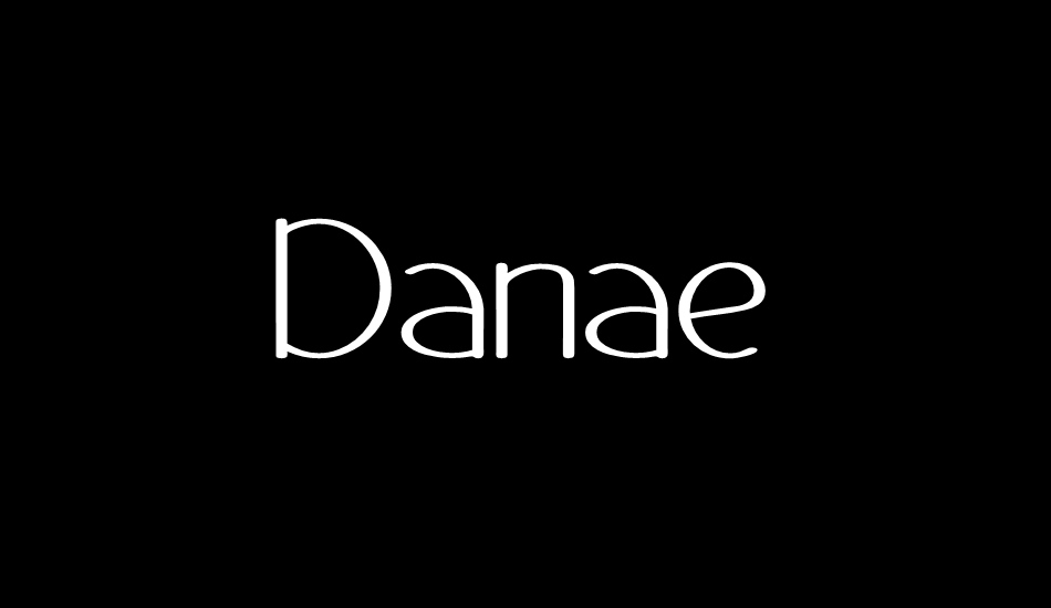 Danae font big