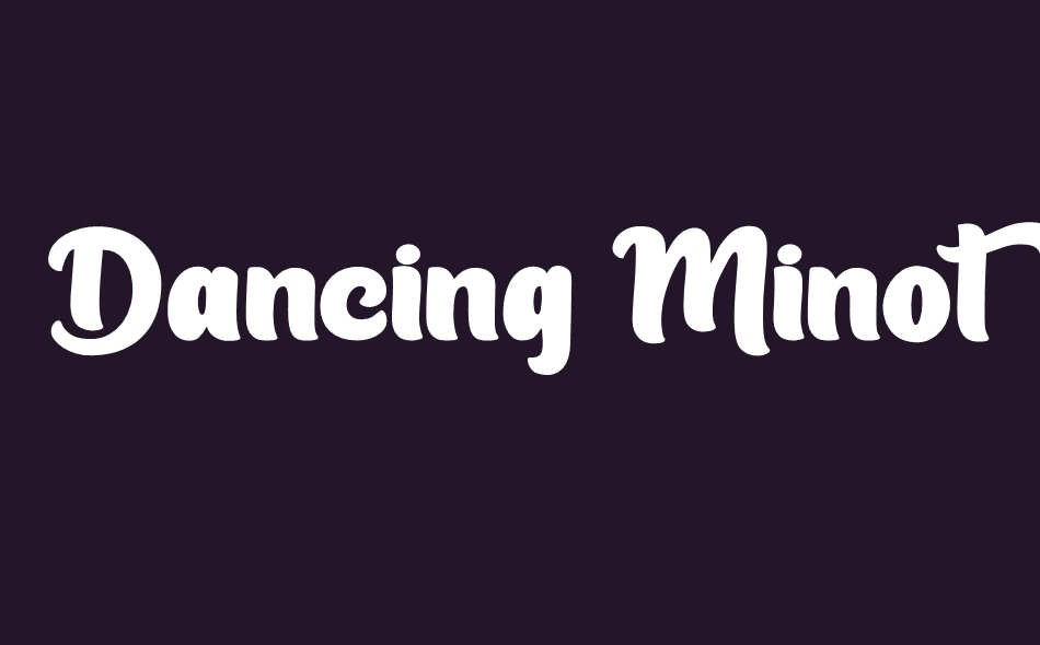 Dancing Minotaur font big