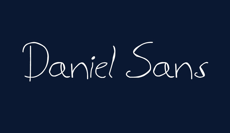 Daniel Sans font big