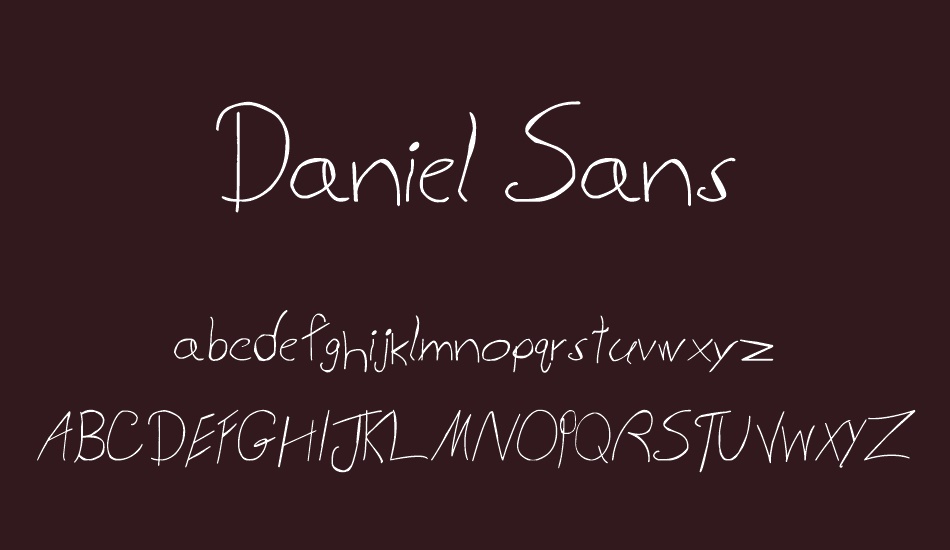 Daniel Sans font