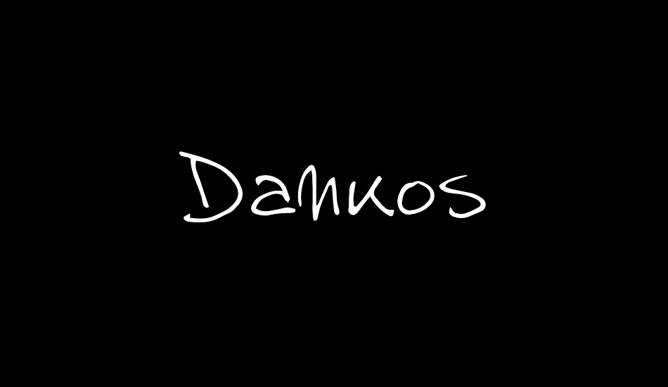 Dankos font big