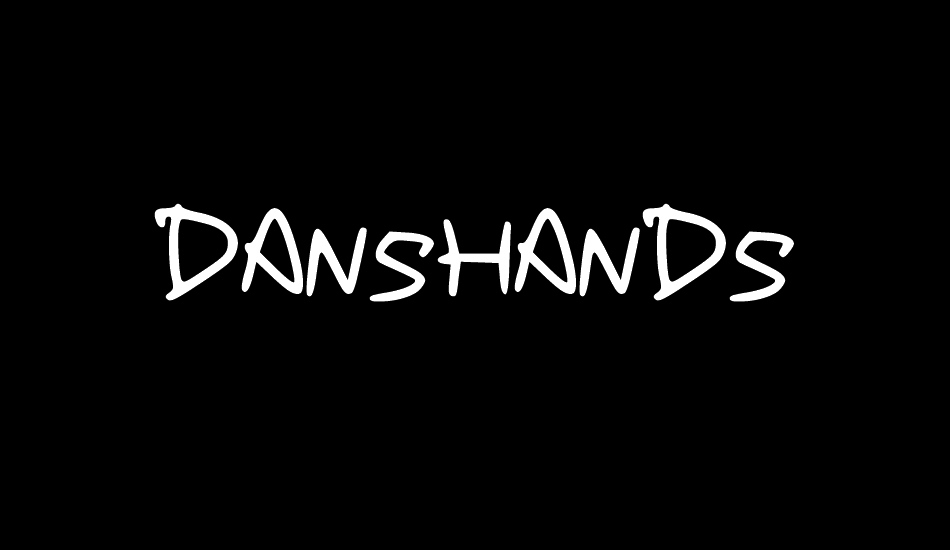 DansHands font big