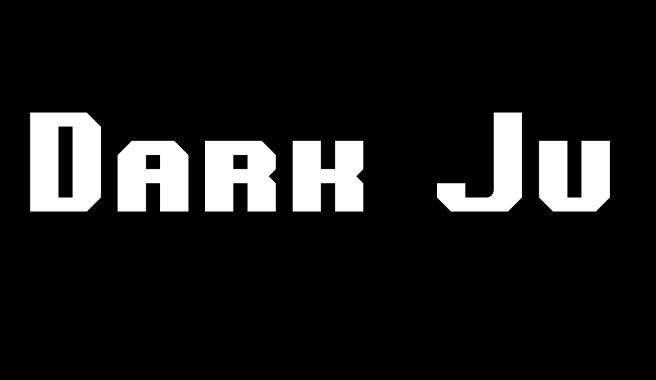 Dark Jubilee font big