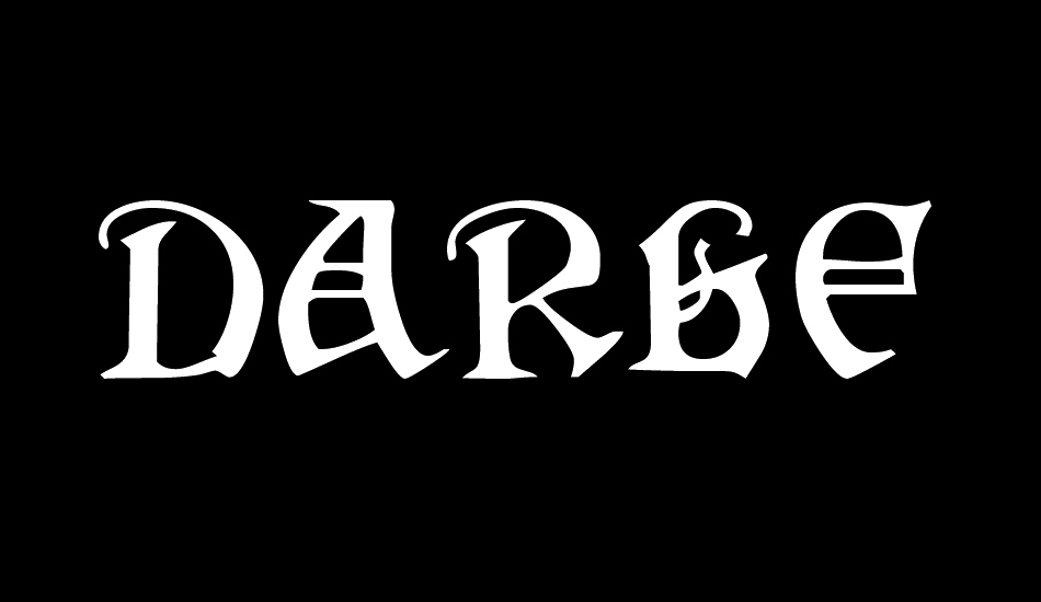 Darkenstone font big