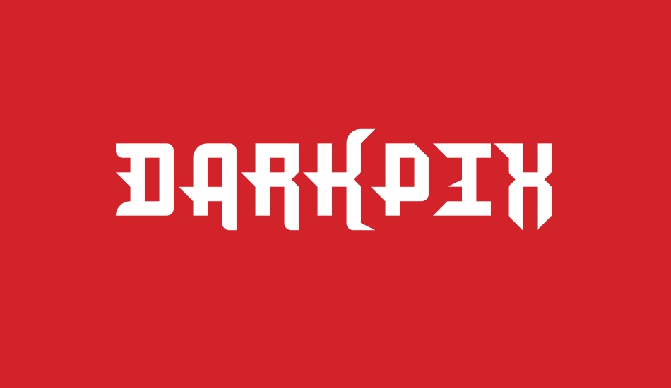 DarkPix font big