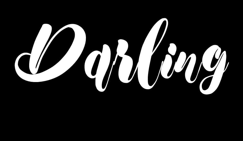 darlington font big