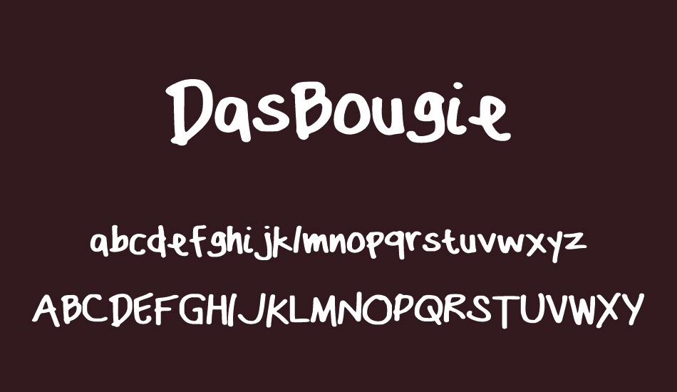 DasBougie font