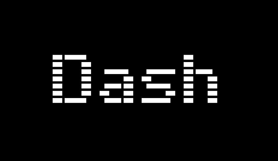 Dash Digital-7 font big