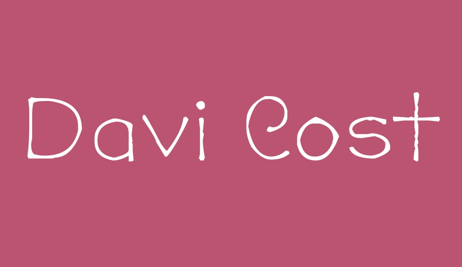 Davi Costa font big