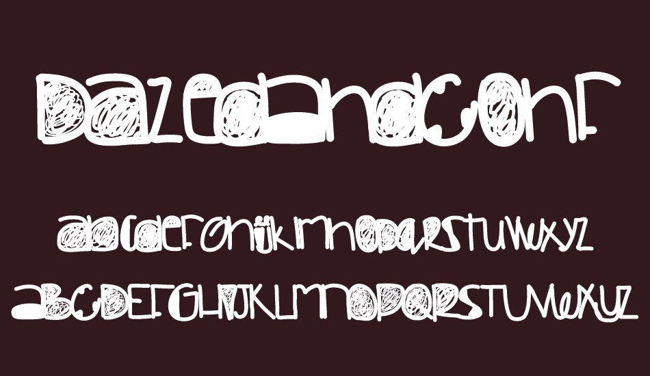 DazedAndConfused font