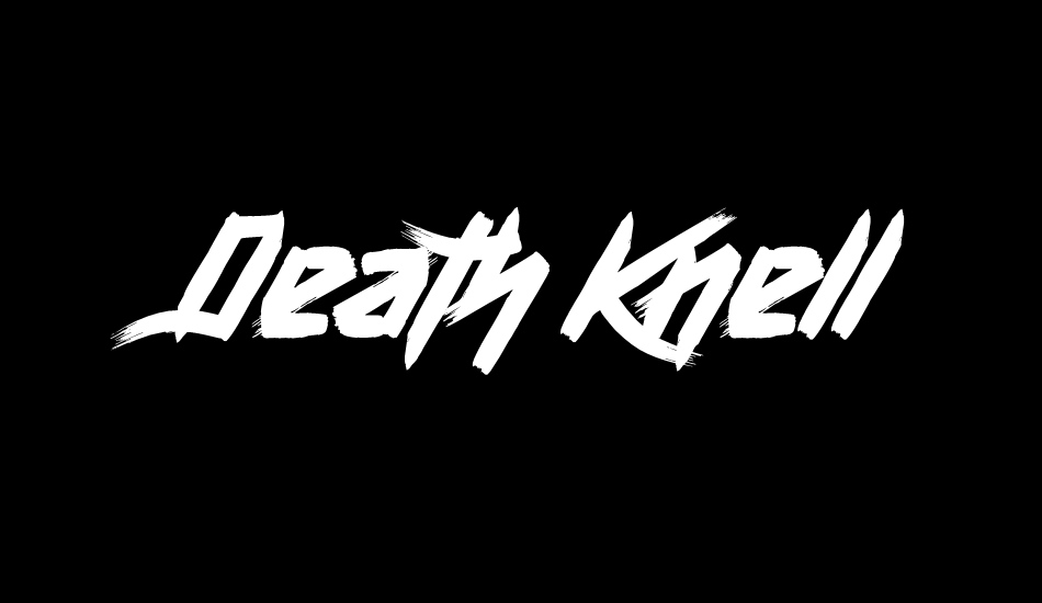 Death Knell font big