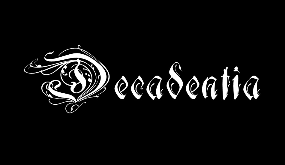 Decadentia font big