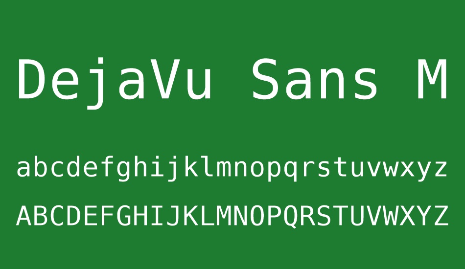 dejavu-sans-mono font