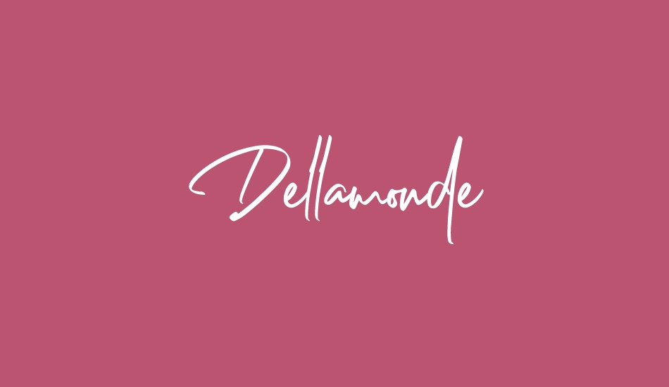 Dellamonde font big