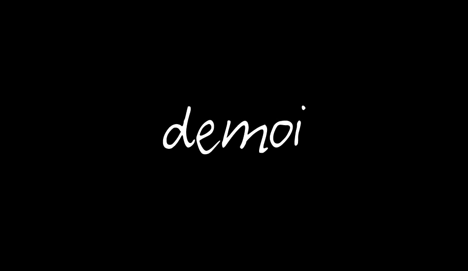 demoi font big