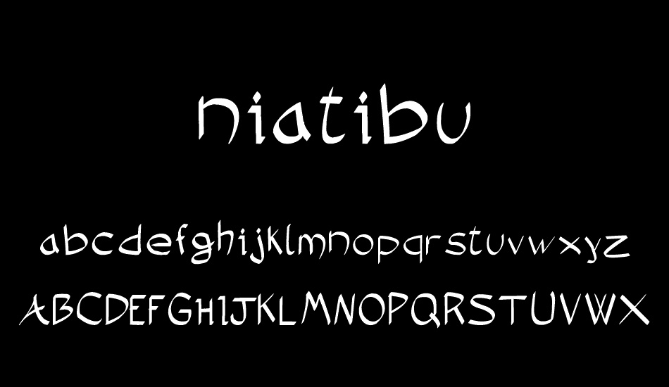 Demoniatibu font