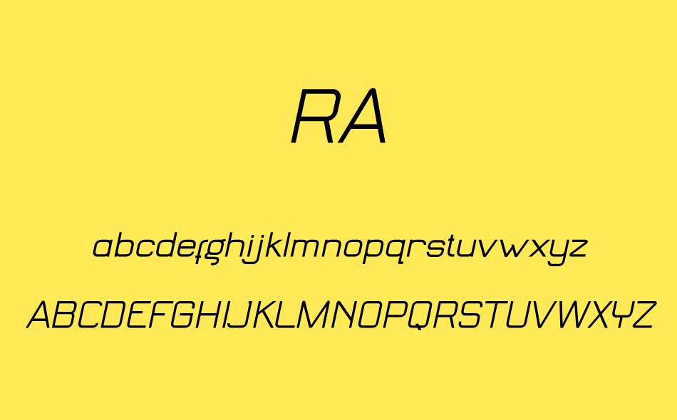 Demora font