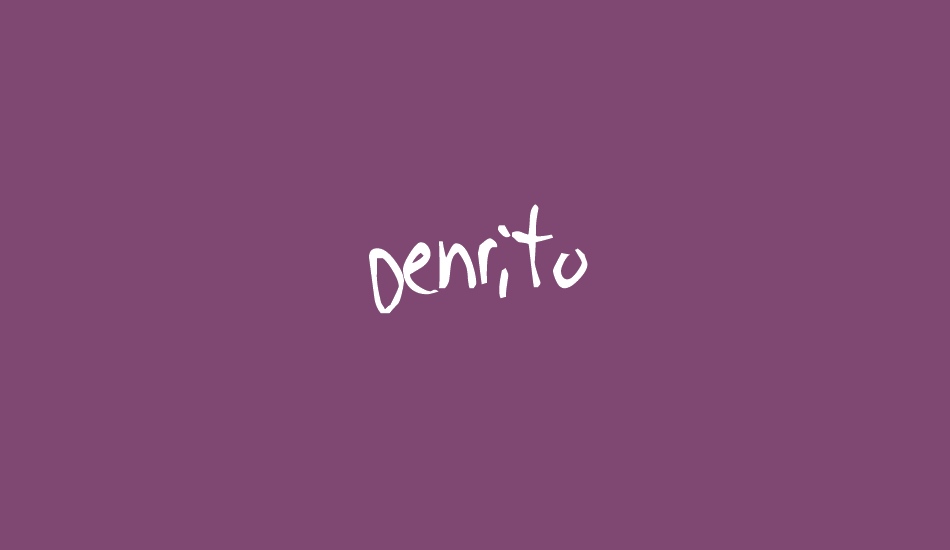 Denrito font big