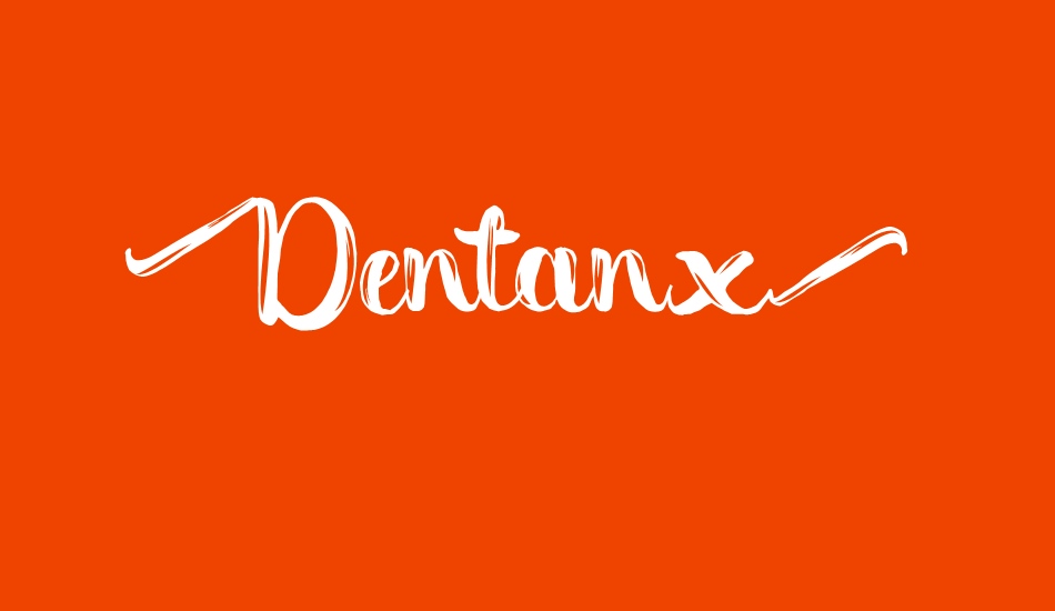 Dentanx font big