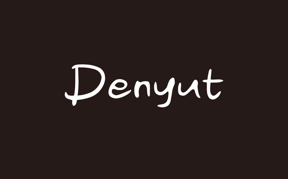 Denyut font big