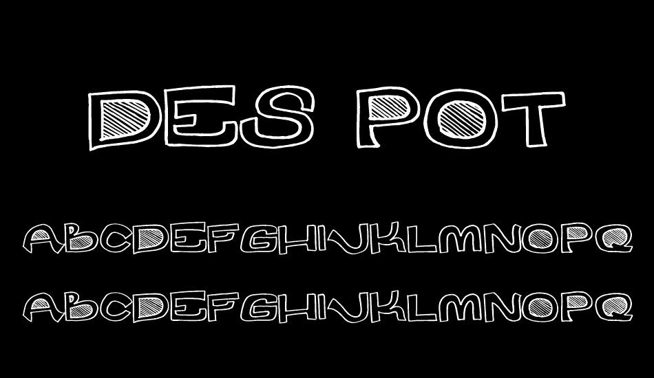 Des Pot font