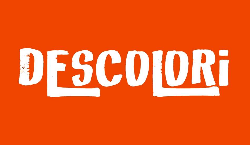 Descolorido font big