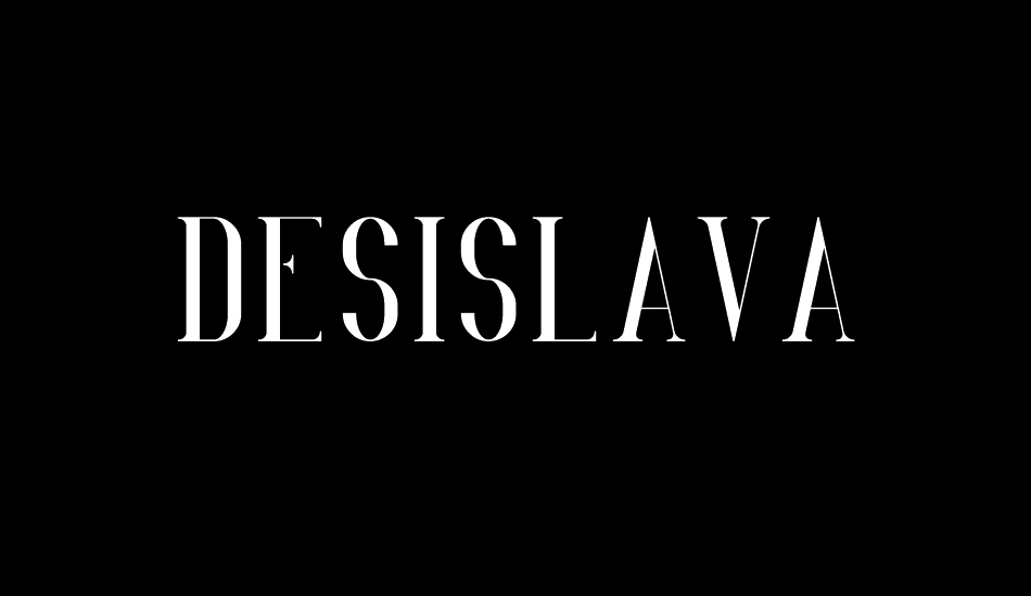 Desislava font big