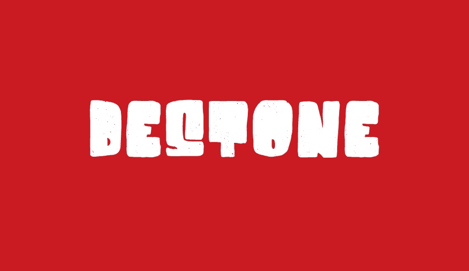 Destone font big