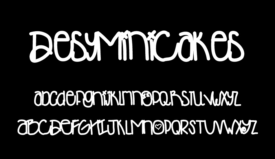 DesyMiniCakes font