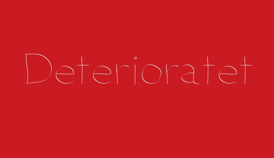 DeterioratetheInternet font big