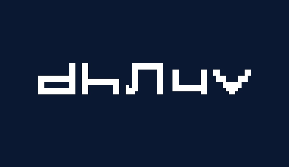 dhruv font big