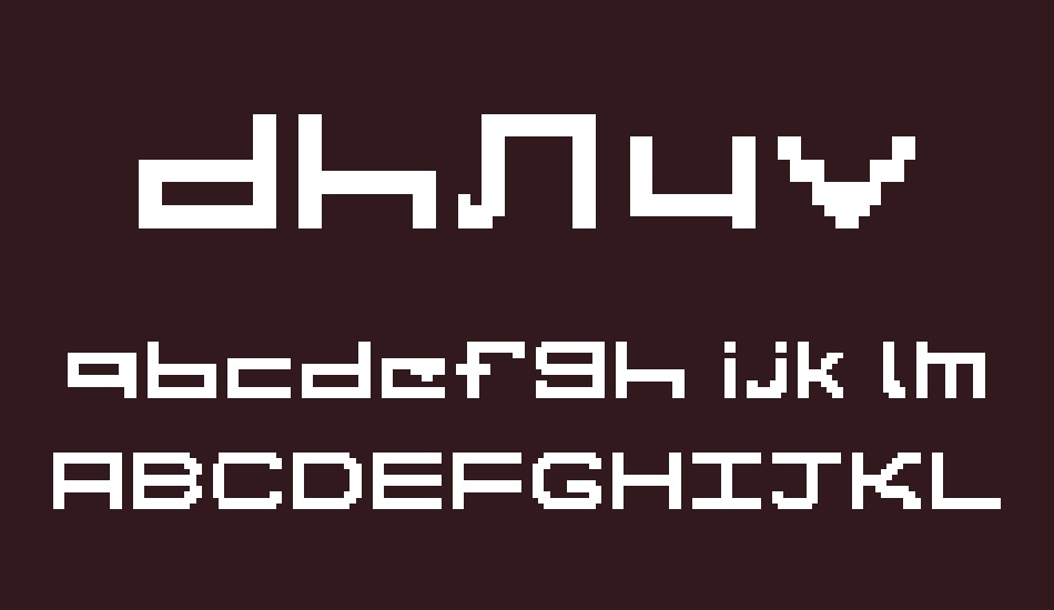 dhruv font