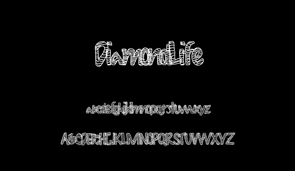 DiamondLife font