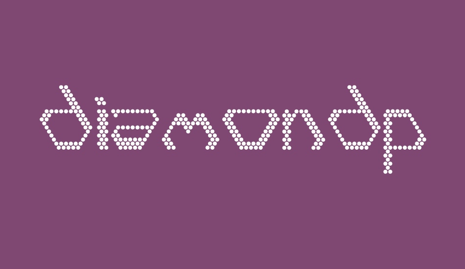 diamondpoint font big