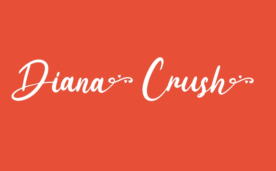 Diana Crush font big