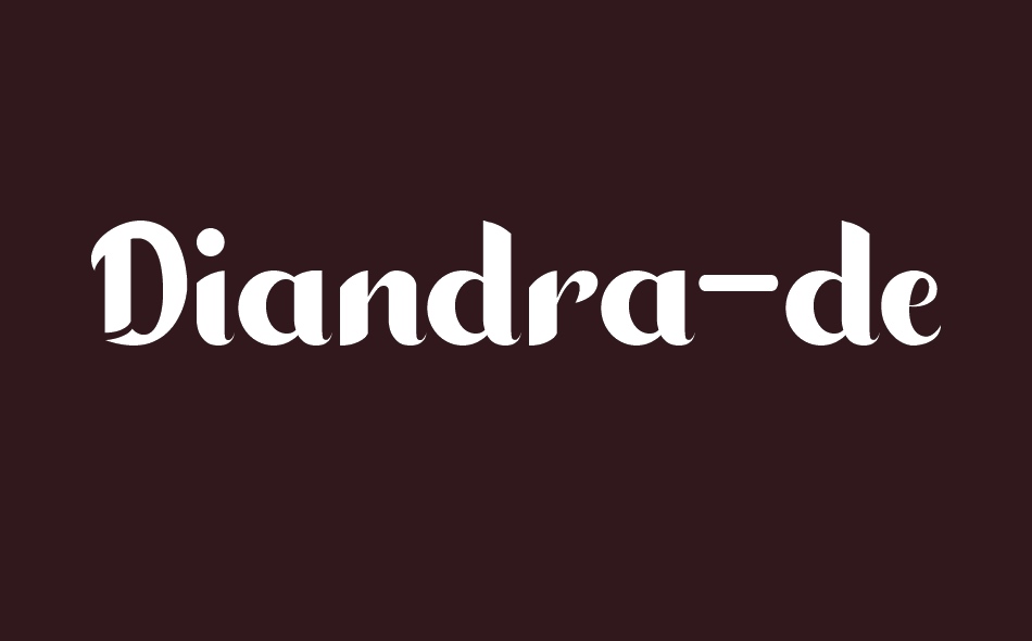 Diandra font big