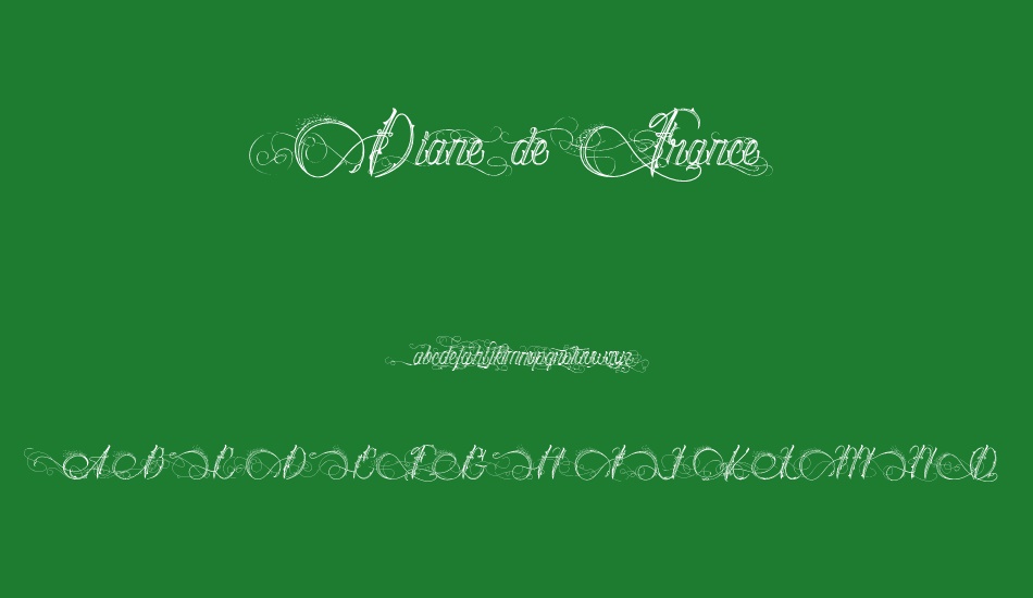 Diane de France font