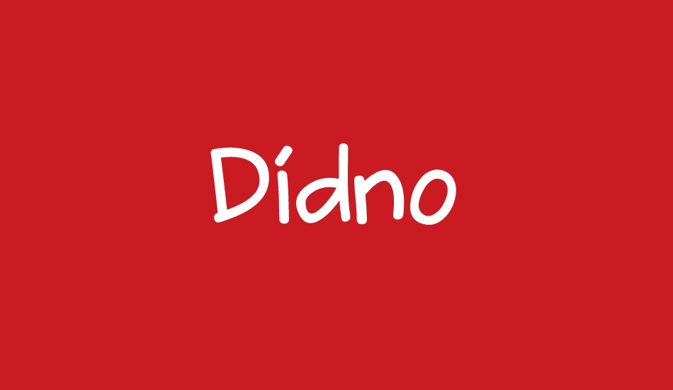 Didno font big