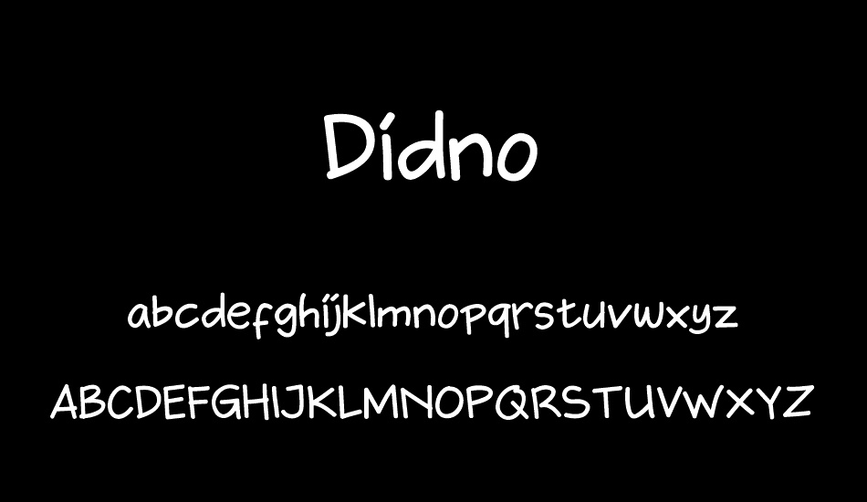 Didno font