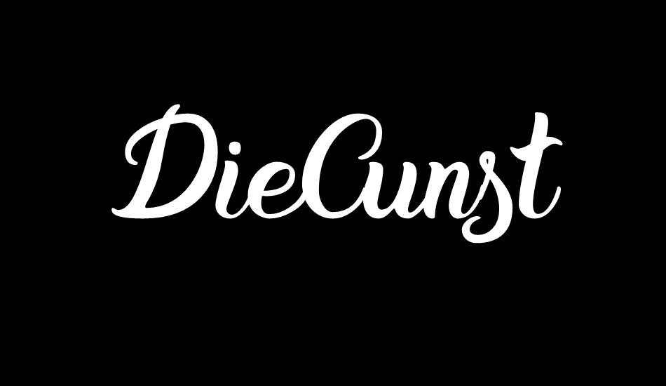 DieCunst font big